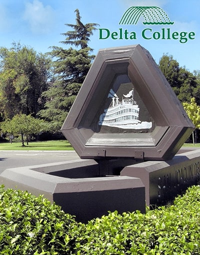 Delta College Statue