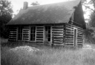 Exterior of a One Room Schoolhouse