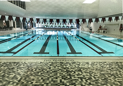 The pool at the Student Activity Center (SAC)