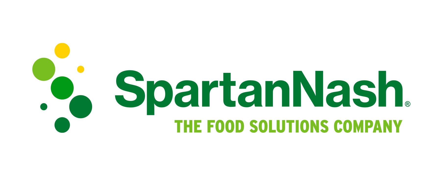 SpartanNash-logo Logo Title SpartanNash with words the food solutions company