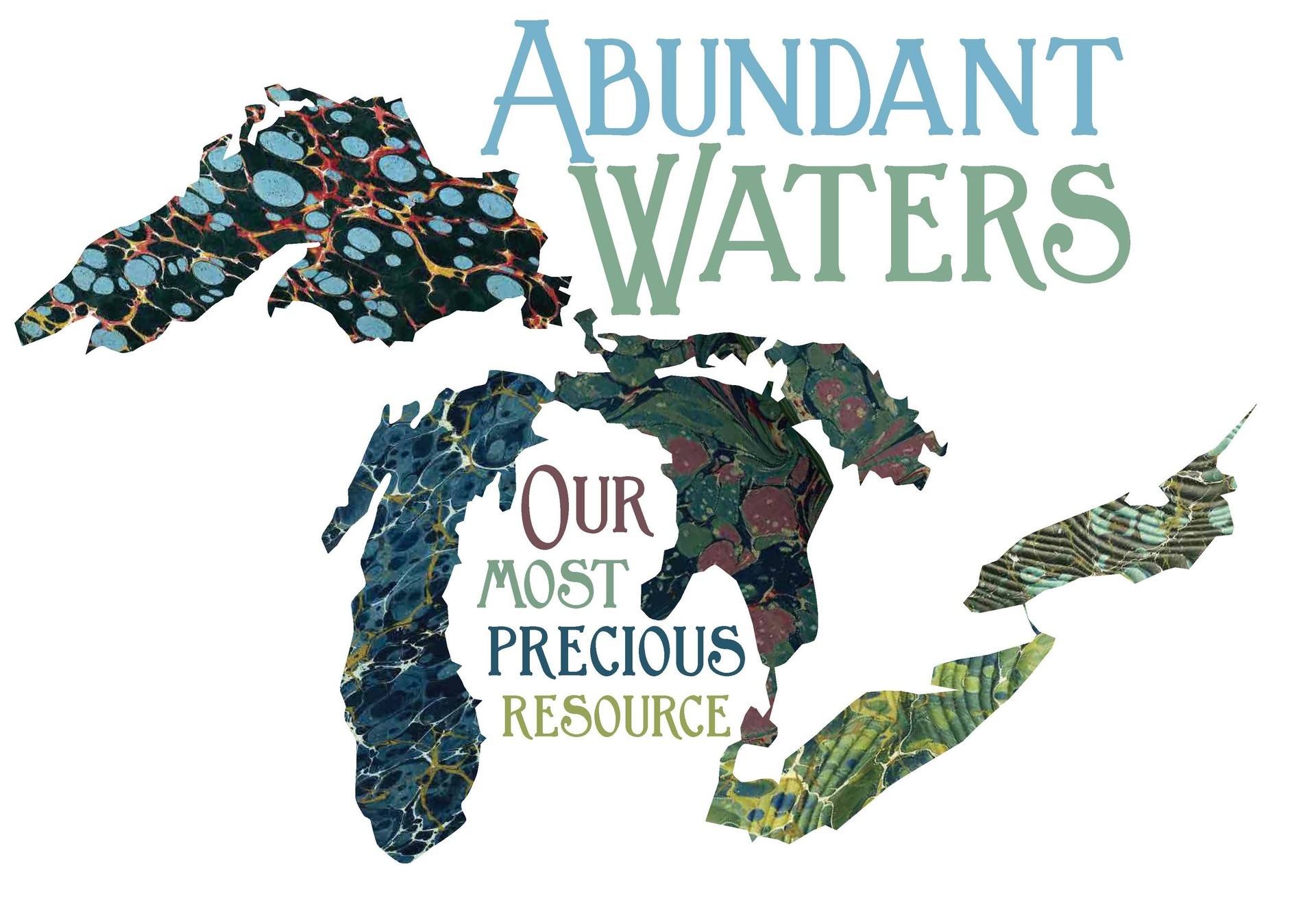 Abundant Waters: Our Most Precious Resource Exhibition Logo