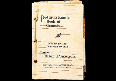 Pottawattamie Book Of Genesis - Legend of the Creation of Man by Chief Pokagon