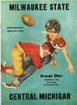 1956 Football Program
