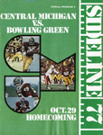 1977 Football Program