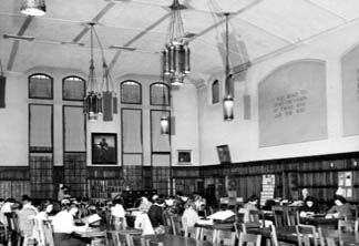 Library reading room, Warriner Hall, ca. 1930