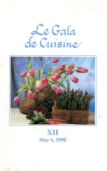 Le Gala de Cuisine Cookbook Cover
