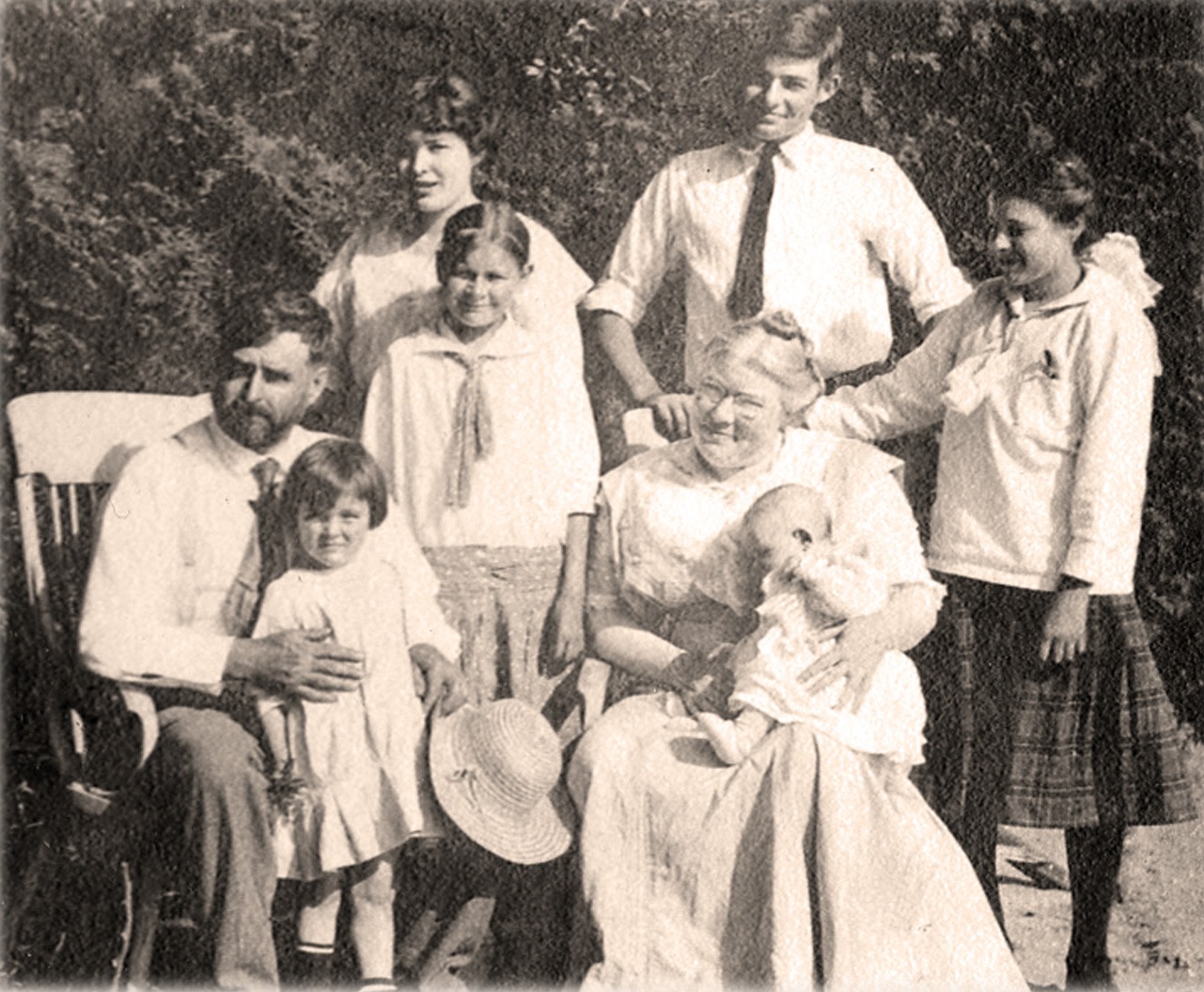 Photograph of the Hemingway Family