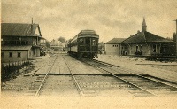 Harbor Springs railroad station  Image courtesy of Clarke Historical Library