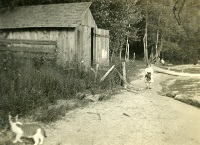 Boathouse, Windemere  Image courtesy of Jim Sanford and Clarke Historical Library