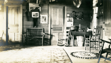 Interior View of Windemere  Image courtesy of Jim Sanford and Clarke Historical Library