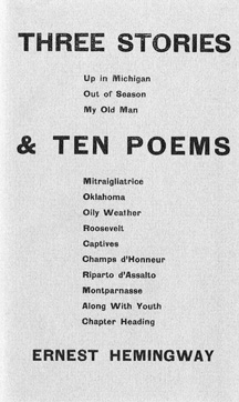 Ten Stories Ten Poems