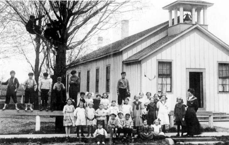 Exterior Appearance of a One Room School House