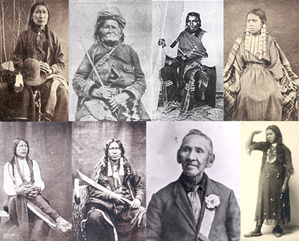 Native American Bibliography Collage
