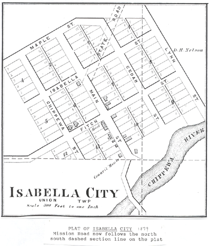 Isabella City Map