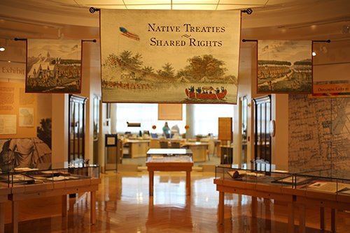 Native Treaties Shared Rights Exhibition