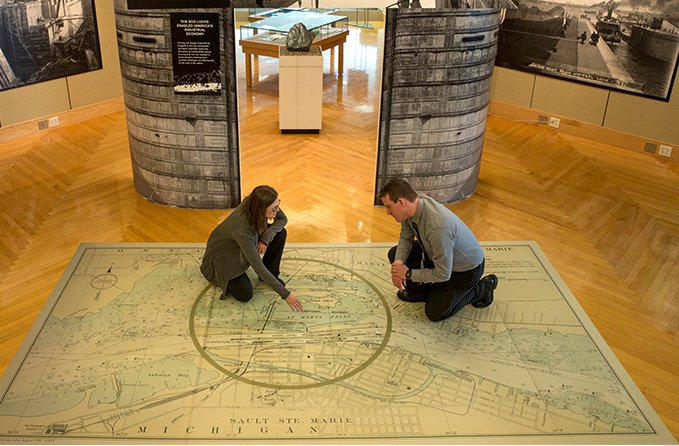 Clarke Historical Library Molson Exhibit Gallery