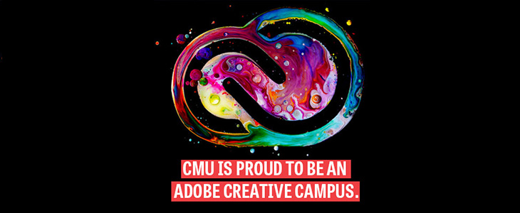CMU is proud to be an Adobe Creative Campus