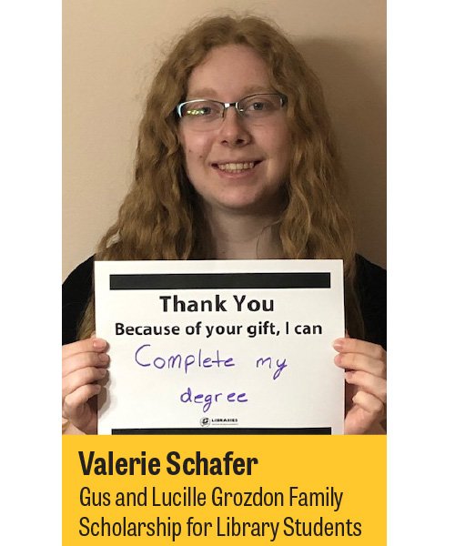 2022 Scholarship Recipient - Valerie Schafer