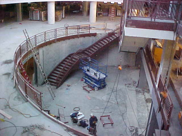 Interior Construction of Park Library