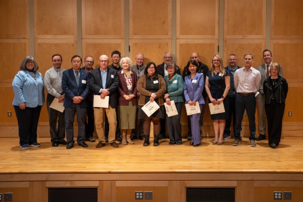 Group of participants from the Book Recognition Event at Central Michigan University.
