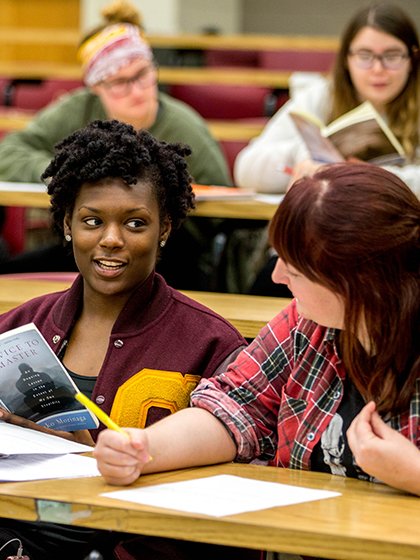 General Education Students in Lecture Hall