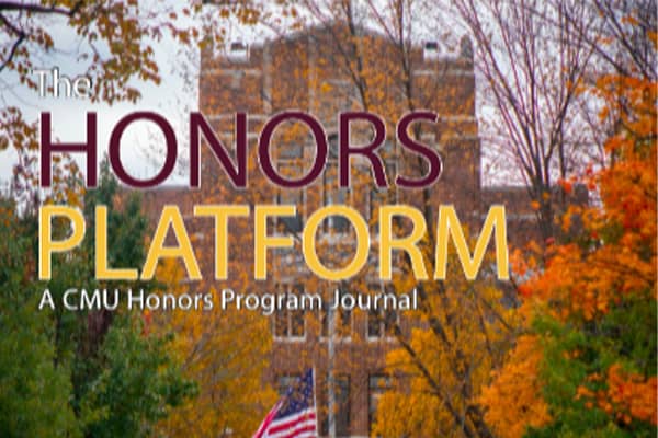 Honors Platform Journal cover 2020.