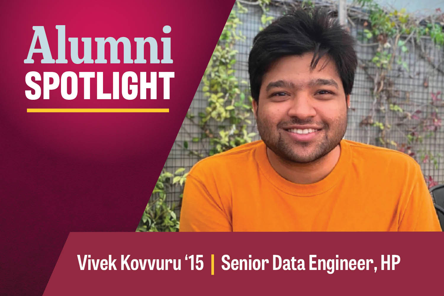 Alumni Spotlight_360x240_Vivek