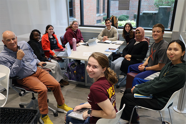 Beta Alpha Psi meeting in Grawn