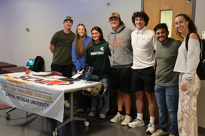 SCMA at the sign-up table