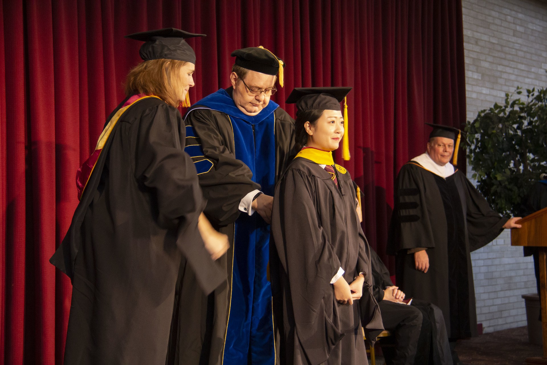 Master of Science in Information Systems Hooding Ceremony