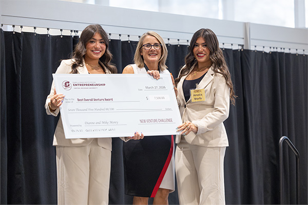 Twins by Design receiving the Best Overall Venture award in 2026