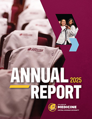White medical coats draped over chairs with 