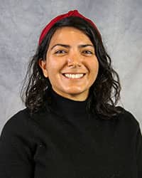 Headshot of Bahar Salehi wearing a black blouse.