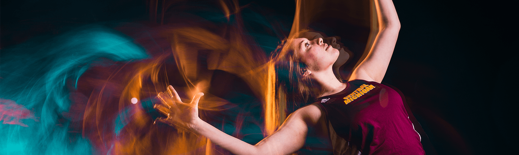 Dancer and Visual Media Image
