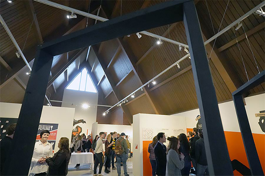University Art Gallery Interior