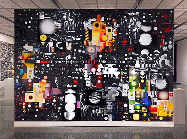 20260817_Barstow_MVenezky_004_600x447 Artwork by Martin Venezky, multicolored collage of geometric shapes
