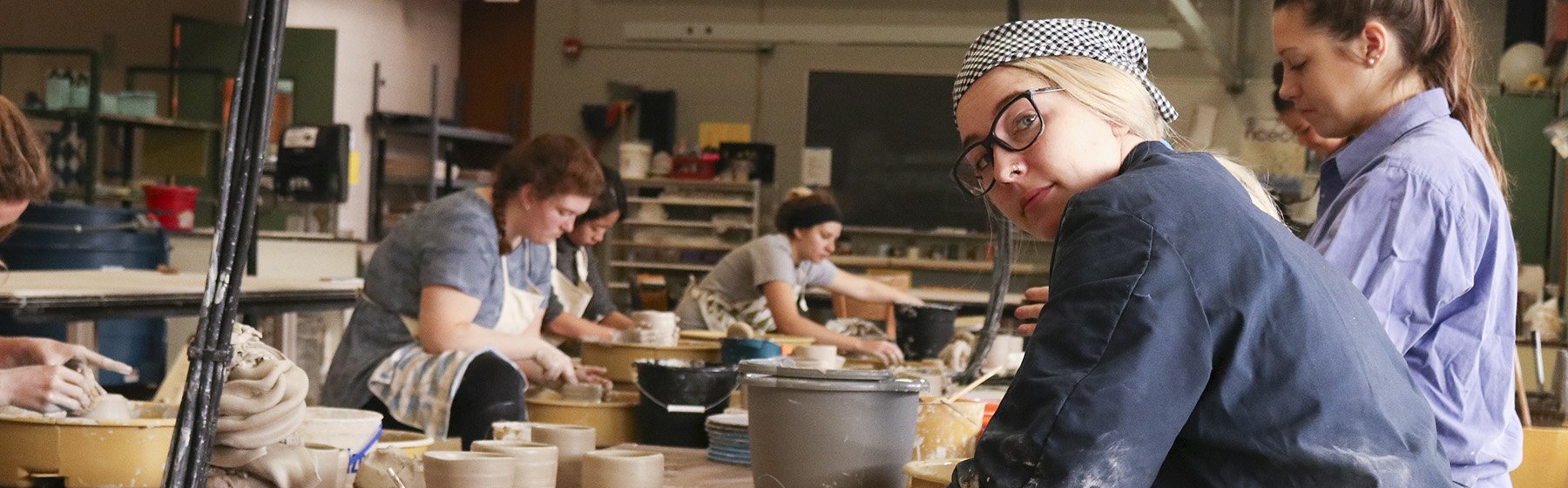 Ceramics - Wheels with Students