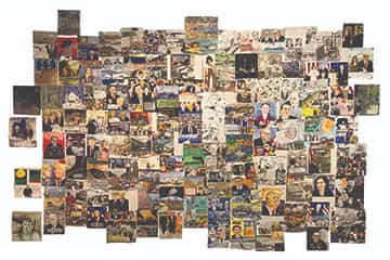 Elise Engler, Diary of a Radio Junkie, 1888 Days of Waking Up to the News (selection of 108 works) 2016-2021
