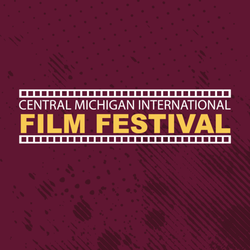 Logo for the annual Central Michigan International Film Festival.