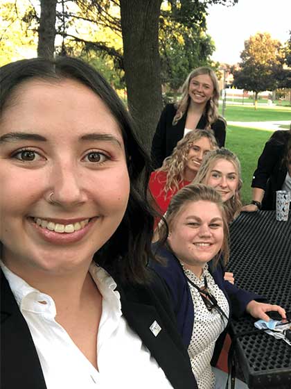 PRSSA e-Board members