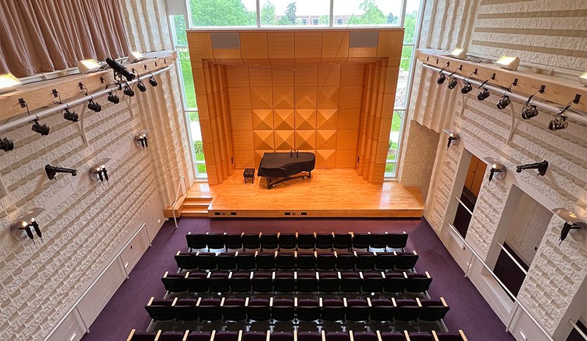 A picture of Chamichian Recital Hall