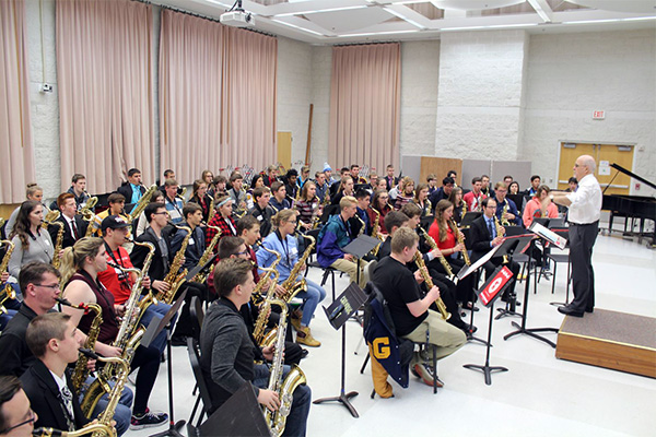 A picture from the 2019 CMU Instrumental Workshop