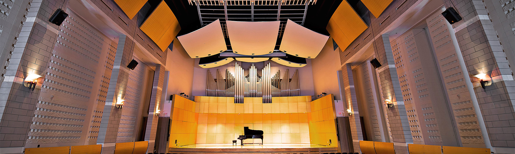 A picture of Staples Family Concert Hall