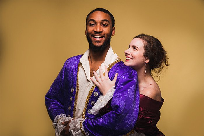 A picture of cast members of Béatrice et Bénédict - 2020