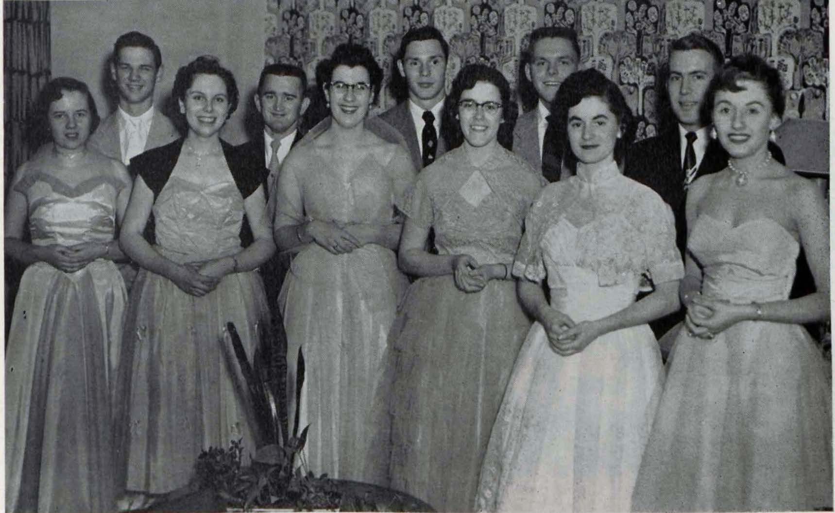 School of Music Madrigal Singers 1955