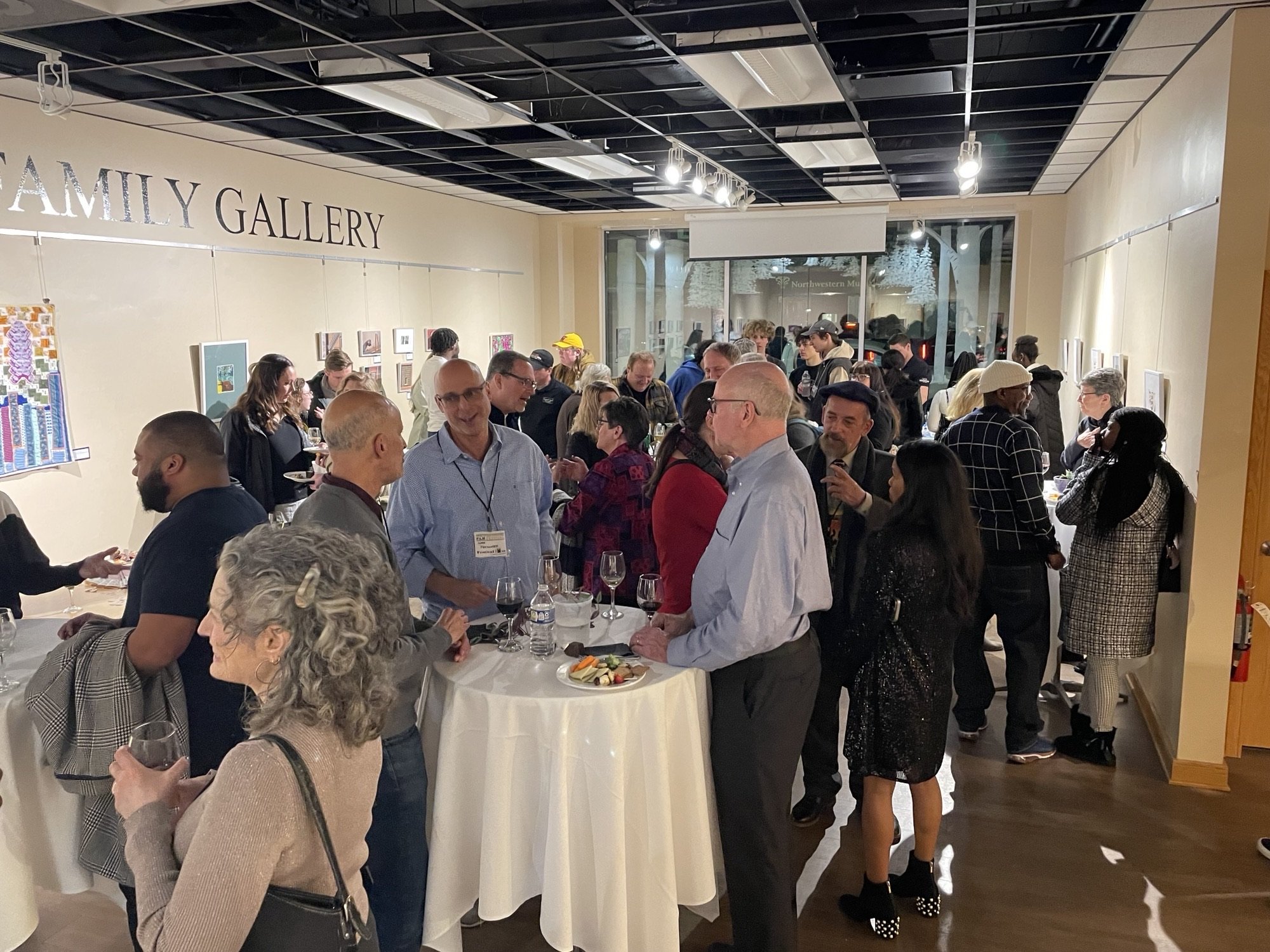 Reception for Central Michigan International Film Festival (CMIFF) held at Art Reach
