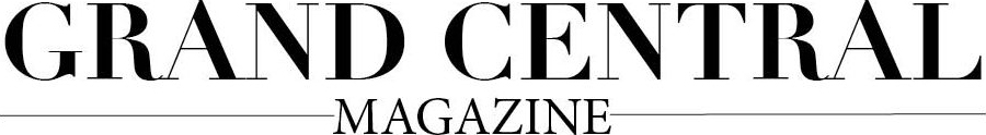 Grand Central Magazine logo. The logo is black text on a white background.
