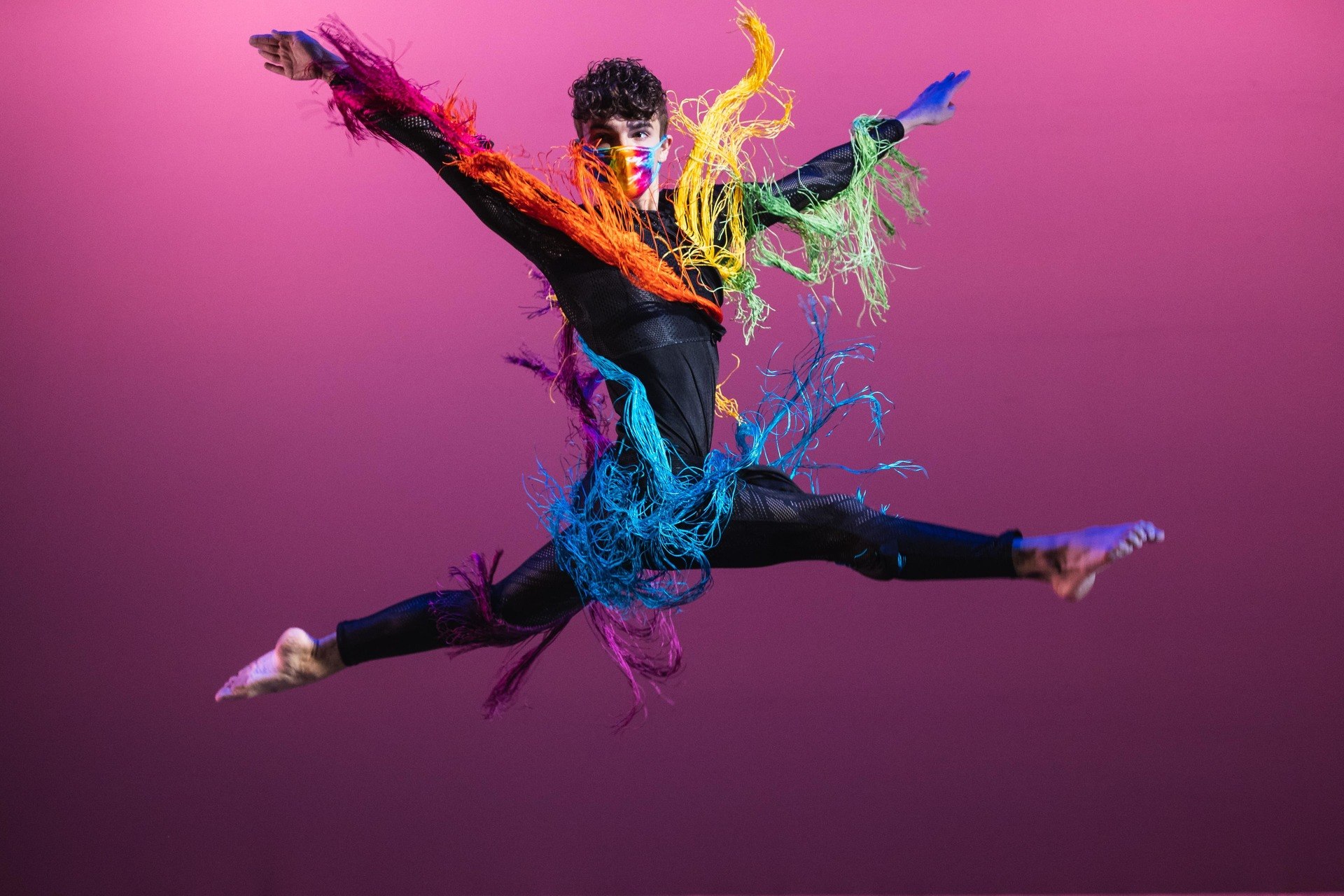 Dance Company dress rehearsal performance on the campus of Central Michigan University.