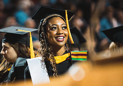 Happy Student on graduation day