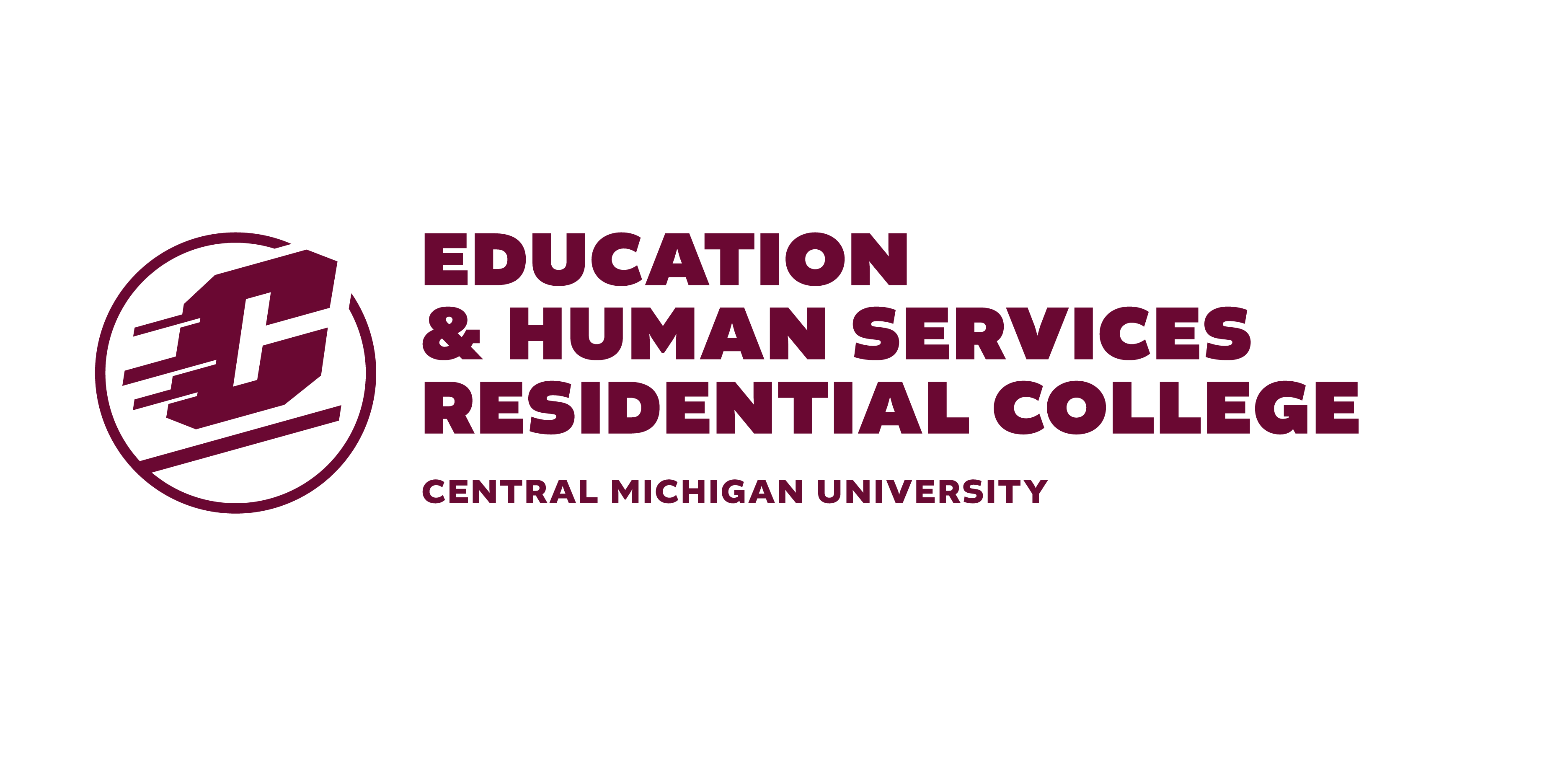 Education and Human Services Residential College maroon logo.